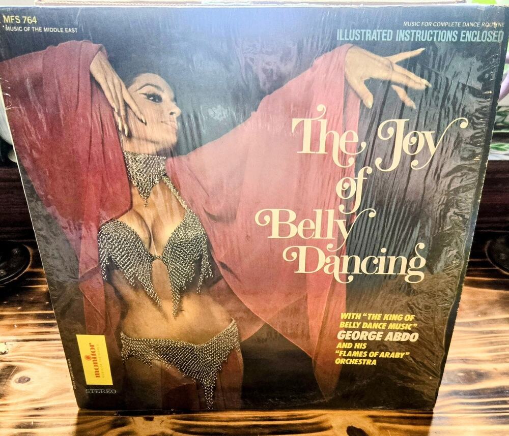The Joy Of Belly Dancing '75 Vinyl LP Record Album Dance Instruction George Abdo